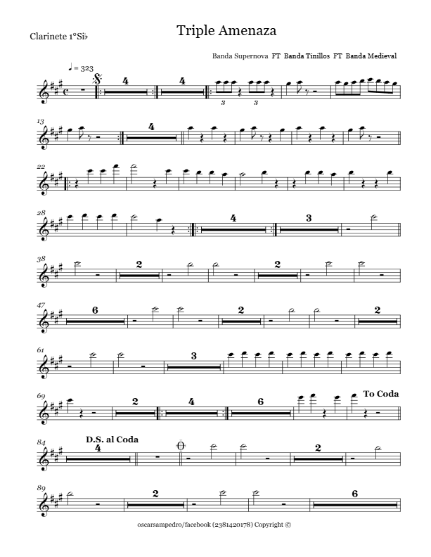 La imagen puede contener una previsualizacion de una partitura